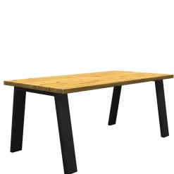 Wohnen Eichetisch mit Metallbeinen in 12 Größen - Miley