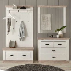 Wohnen Einrichtung Diele Möbel Kombi - Nedita (vierteilig)