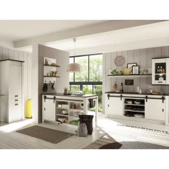 Einrichtung für Küche mit Insel - Eture (sechsteilig)^Wohnen Outlet