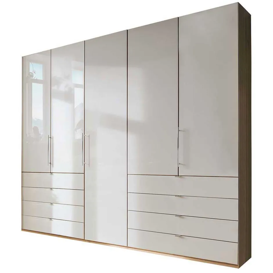 Wohnen Einrichtung fürs Schlafzimmer in Beige - Lesegano (vierteilig)