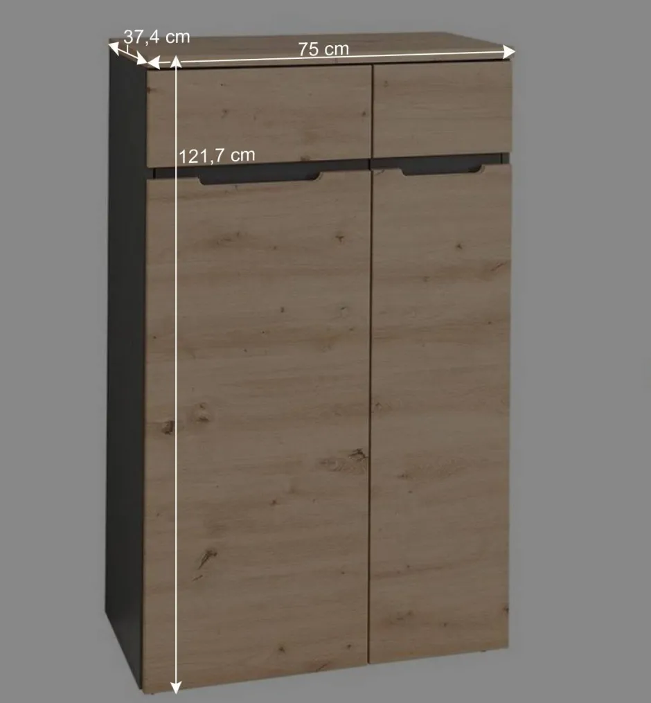 Wohnen Einrichtung Home Office Set - Kuetra (vierteilig)