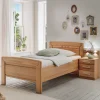Einzelbett mit Nachtkommode Set - Sendician (zweiteilig)^Wohnen Outlet