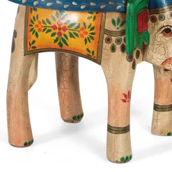 Wohnen Elefanten Beistelltisch im orientalischen Stil - Abelca