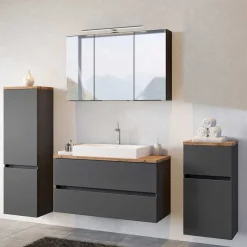 Elegante Badezimmermöbel Kombination - Noricas (vierteilig)^Wohnen