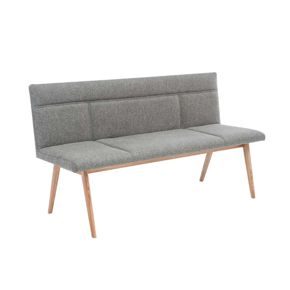 Wohnen Elegante Esszimmer Polsterbank mit Lehne - Wervo