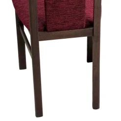 Wohnen Elegante Esszimmer Stühle in Rot Nelly & Nussbaum (2er Set)