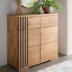 Elegante Holzkommode aus Wildeiche - Manarola^Wohnen New