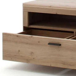 Elegante TV Bank in Eiche & Grau - Larinca^Wohnen Online