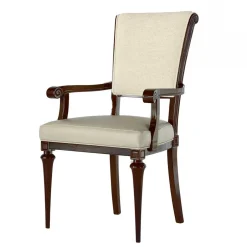 Eleganter Armlehnenstuhl im klassischen Stil - Crenada^Wohnen Discount