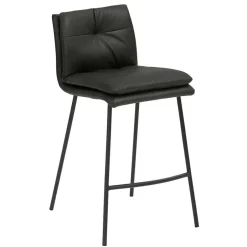 Eleganter Barstuhl in Anthrazit - Isael^Wohnen Online