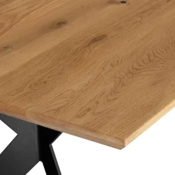 Eleganter Esszimmertisch aus massivem Eichenholz - Licium^Wohnen Clearance