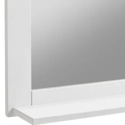 Eleganter Landhaus Spiegel in Weiß & Grau - Mirandesca^Wohnen Outlet