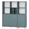 Eleganter Office Schrank in Petrol Blau - Baiamare^Wohnen Hot