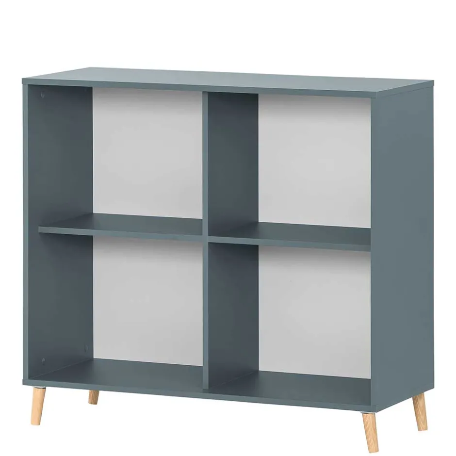 Eleganter Office Schrank in Petrol Blau - Baiamare^Wohnen Hot