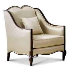 Eleganter Polstersessel in Beige - Sutolary^Wohnen Discount