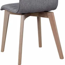 Wohnen Eleganter Polsterstuhl in Grau - Mali (2er Set)