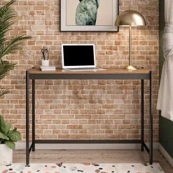 Wohnen Eleganter Schreibtisch in Walnuss Optik - Rondja