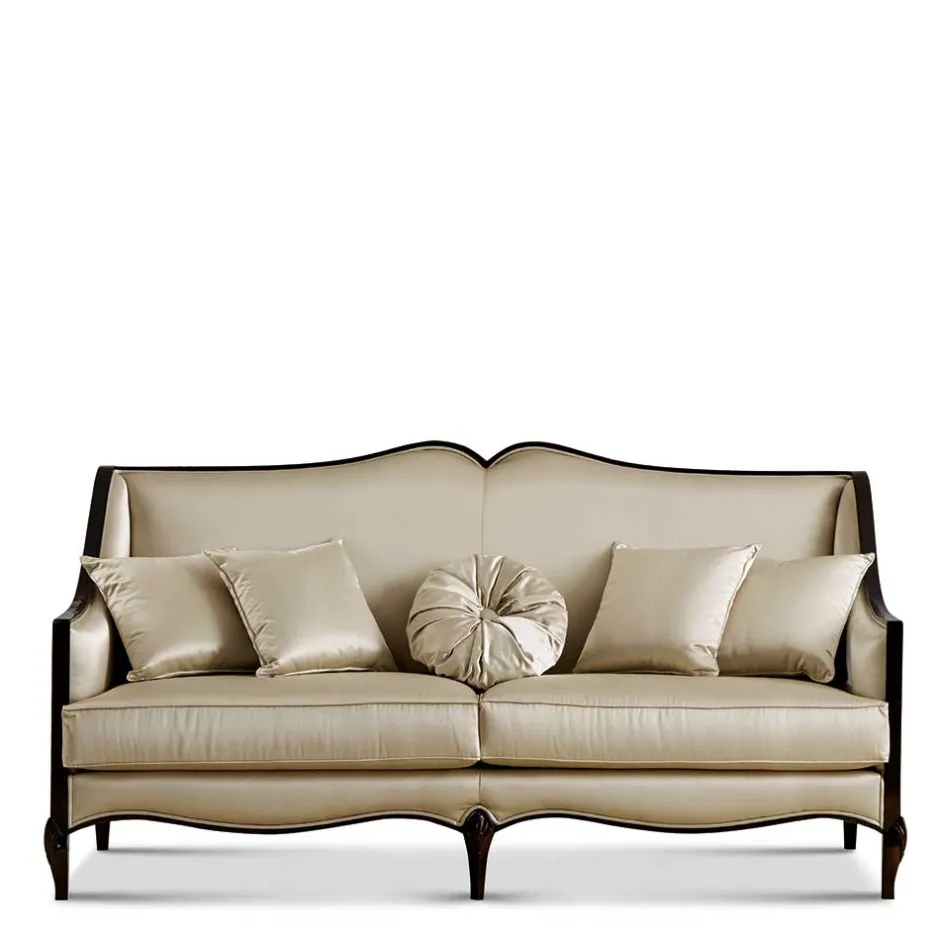Wohnen Elegantes Dreisitzer Sofa in Beige - Sutolary