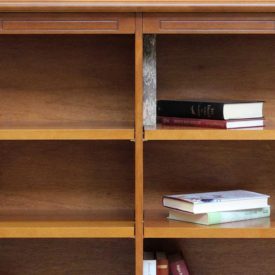 Wohnen Elegantes Regal in Nussbaum Braun - Kimms