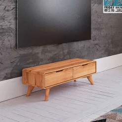 Elegantes TV Lowboard aus Kernbuche Holz - Junola^Wohnen