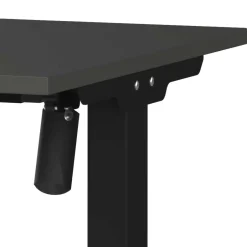 Elektrisch verstellbarer Officetisch in Dunkelgrau - Gatron^Wohnen