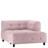 Wohnen Elementsofa Eckteil in Mauve Stoff - Grove