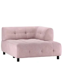 Wohnen Elementsofa Eckteil in Mauve Stoff - Grove