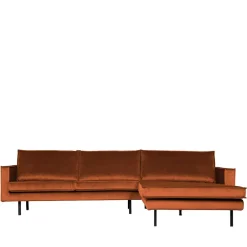 4er Sofa über Eck im Retro Style - Naryon^Wohnen Online