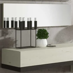 Wohnen 3er Spiegel Set & Wand Konsole - Ezema (vierteilig)