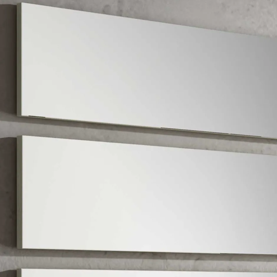 Wohnen 3er Spiegel Set & Wand Konsole - Ezema (vierteilig)