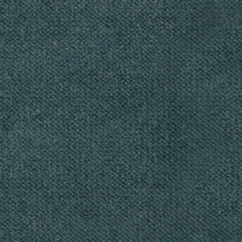 Wohnen 2,5er Wohnzimmercouch in Petrol Blau & Schwarz - Jerry