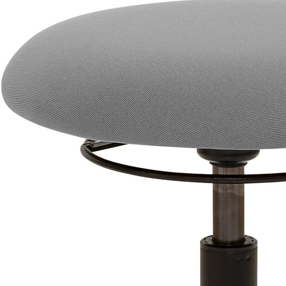 Wohnen Ergonomischer Arbeitshocker in Grau - Asten