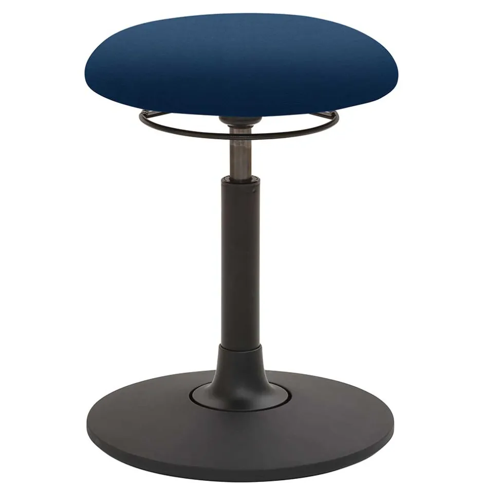 Ergonomischer Office-Hocker in Blau - Amulet^Wohnen Sale
