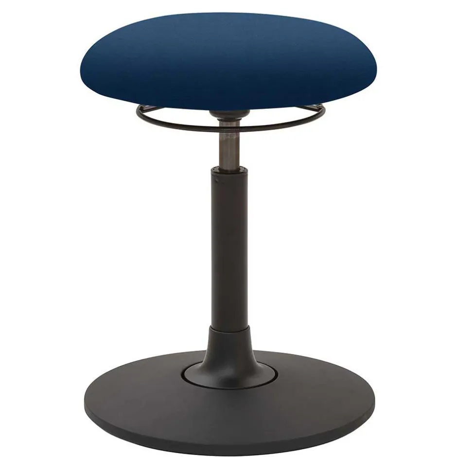Ergonomischer Office-Hocker in Blau - Amulet^Wohnen Sale