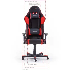 Ergonomischer PC Stuhl im Racing Design - Apulias^Wohnen Best