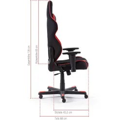 Ergonomischer PC Stuhl im Racing Design - Apulias^Wohnen Best