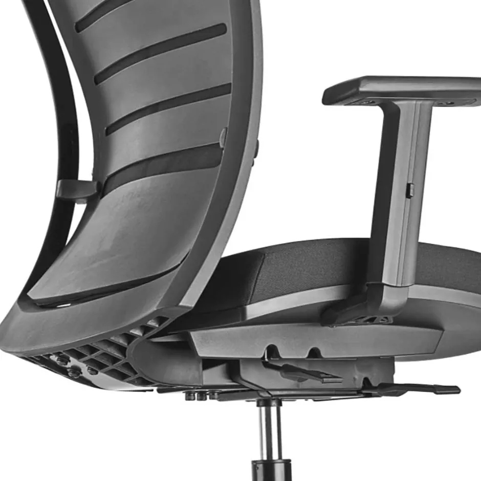 Ergonomischer Schreibtischsessel in Schwarz - Gioja^Wohnen Sale