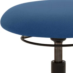 Ergonomischer Sitzhocker in Blau & Schwarz - Lamedda^Wohnen