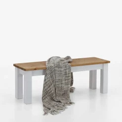 Essbank Molzau in Weiß Kiefer^Wohnen New