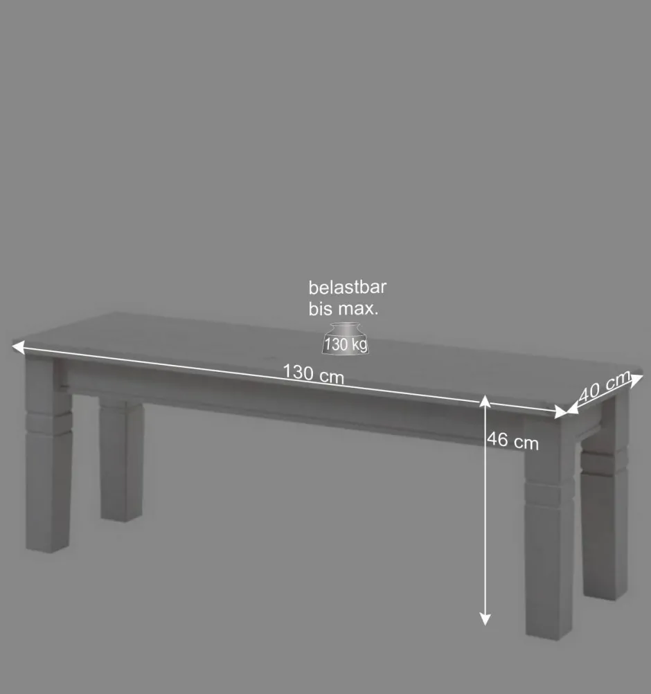 Wohnen Essbank Satumare in Weiß