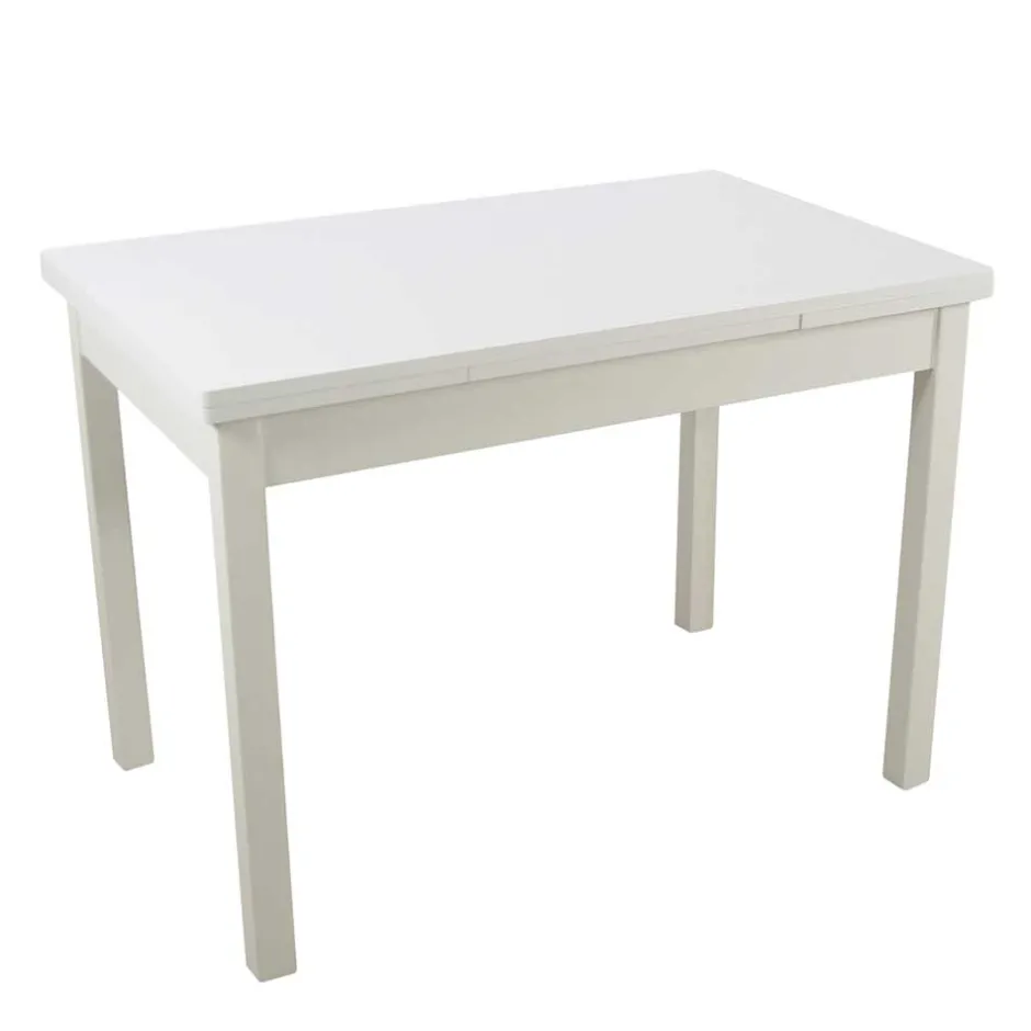 Wohnen Essecke Möbel Kombination in Weiß - Oninawa (fünfteilig)