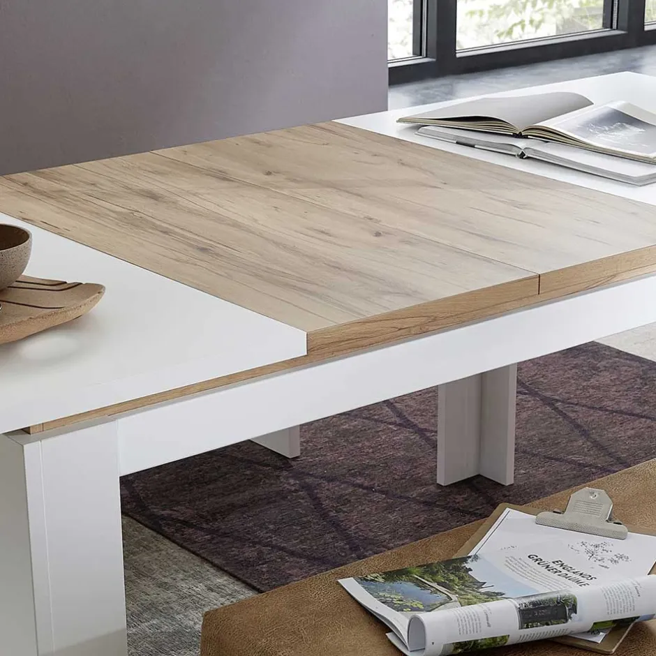 Essgruppe Ausziehtisch & 2 Bänke - Connassa (dreiteilig)^Wohnen Hot