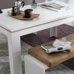 Essgruppe Ausziehtisch & 2 Bänke - Connassa (dreiteilig)^Wohnen Hot