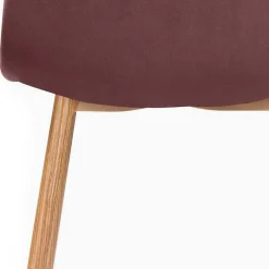 Wohnen Essgruppe in Altrosa & Eiche - Eva (fünfteilig)