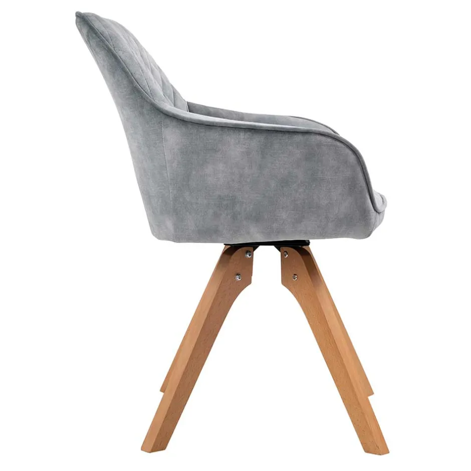 Wohnen Essplatz Sitzgruppe im Skandi Design - Marinov (siebenteilig)