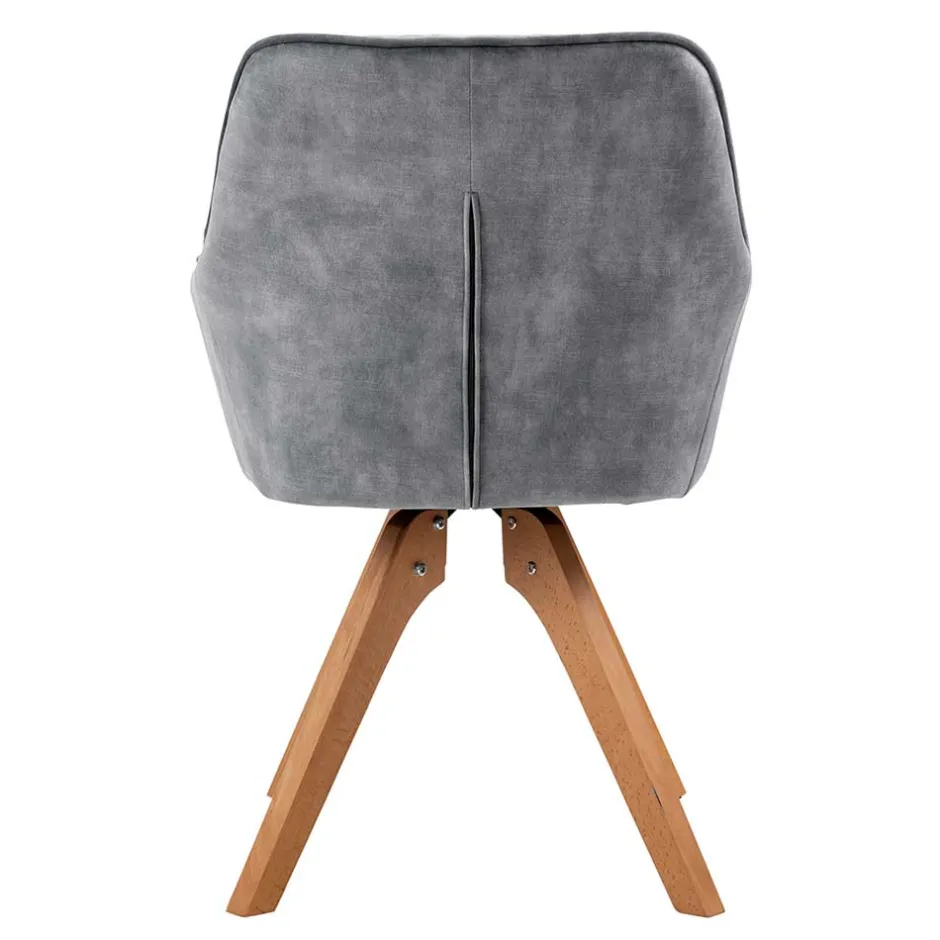 Wohnen Essplatz Sitzgruppe im Skandi Design - Marinov (siebenteilig)