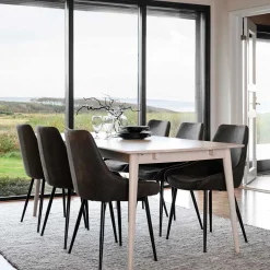 Wohnen Essplatzgruppe im Skandinavischen Stil - Banda (siebenteilig)