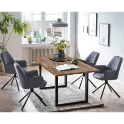 Wohnen Essplatzgruppe in modernem Design - Rumanz (fünfteilig)