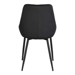 Essplatzgruppe mit Samtstühlen - Pulva (siebenteilig)^Wohnen Discount