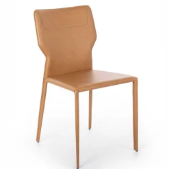 Essstuhl in Cognac Braun - Anthony (2er Set)^Wohnen New